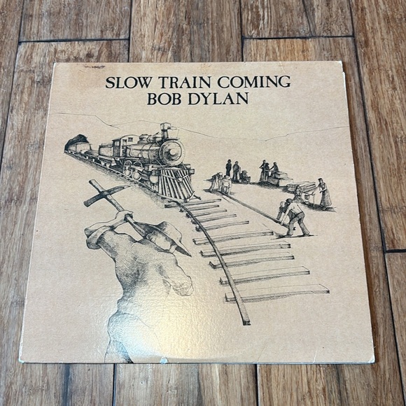 Bob Dylan Slow Train Coming Vinyl Record LP 1979 CBS Records - Picture 9 of 9